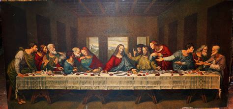 the last supper background